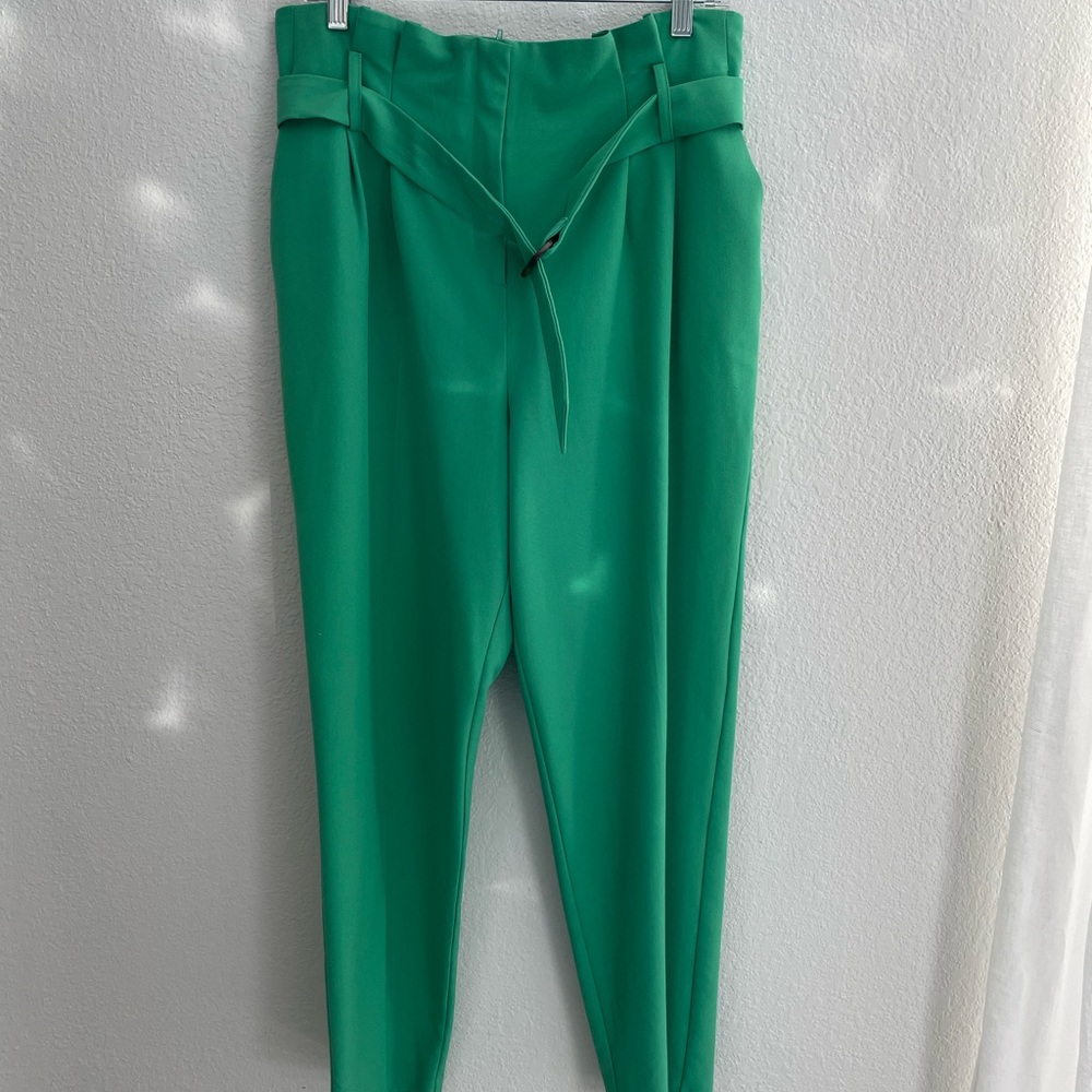 Green Paperbag Trousers 💚